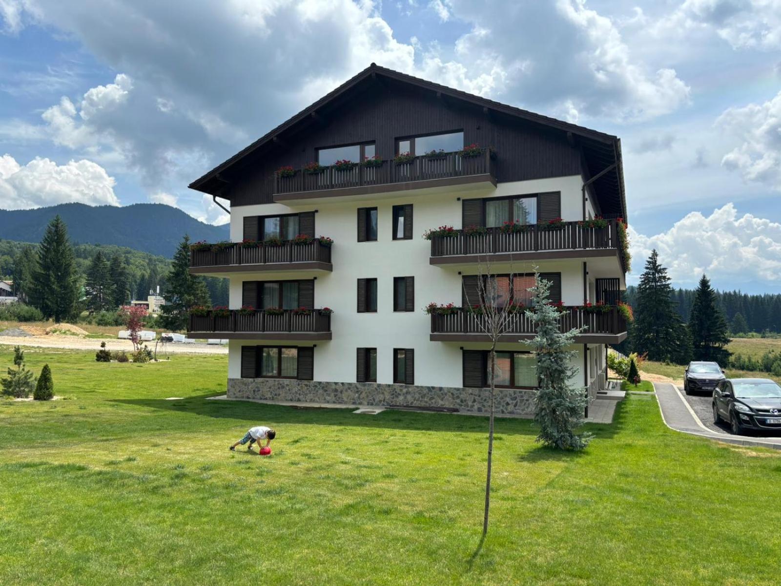 Albert Residence Aparthotel Grand Chalet With Free Spa Access To Alpin Resort Poiana Brasov Exteriör bild