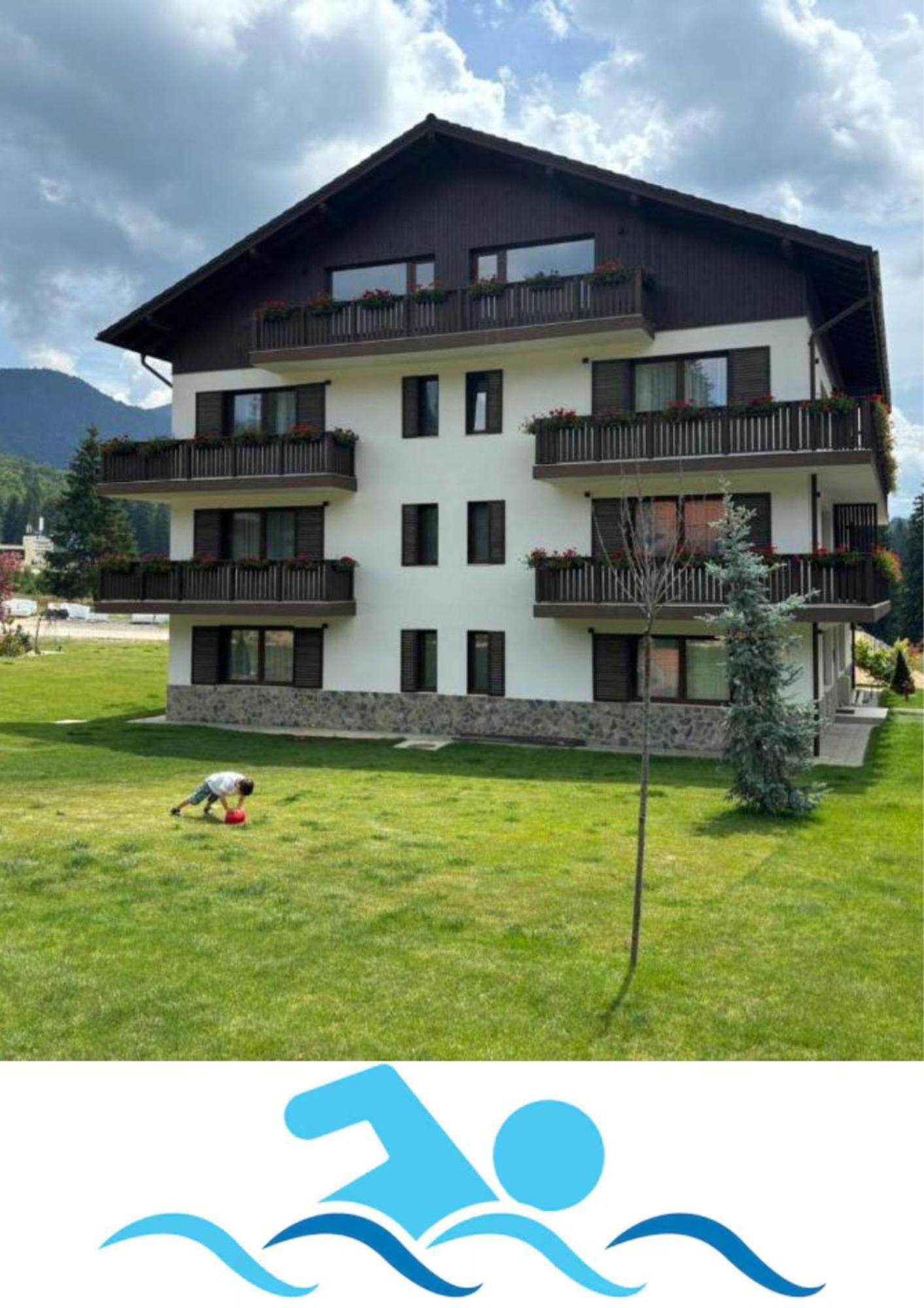 Albert Residence Aparthotel Grand Chalet With Free Spa Access To Alpin Resort Poiana Brasov Exteriör bild